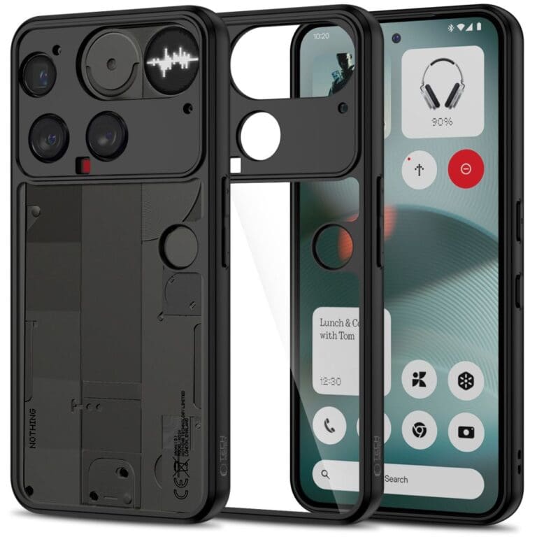 Tech-Protect Magmat Black/Clear Nothing Phone 3 Tok