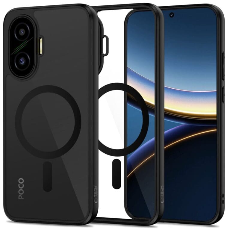 Tech-Protect Magmat MagSafe Black/Clear Xiaomi Poco F7 Tok