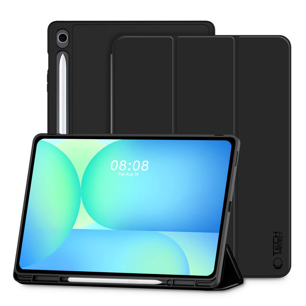 Tech-Protect Sc Pen Black Samsung Galaxy Tab S10 Fe Plus Tok
