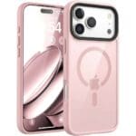 Frosted Magsafe BHcase Pink iPhone 17 Pro Max Tok