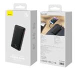 Baseus Airpow 20W Fast Charge Powerbank 10000mAh Black