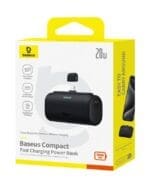 Baseus Compact (IP Edition) 20W Fast Charge USB-C Powerbank 5000mAh Cluster Black