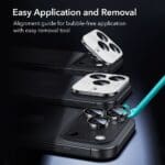 ESR Armorite Camera Protector Black iPhone 14 Pro/14 Pro Max/15 Pro/15 Pro Max/16 Pro/16 Pro Max/17 Pro/17 Pro Max