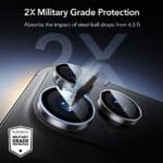 ESR Armorite Camera Protector Clear iPhone 14 Pro/14 Pro Max/15 Pro/15 Pro Max/16 Pro/16 Pro Max/17 Pro/17 Pro Max