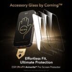 ESR Ultrafit Armorite Pro Tempered Glass Clear iPhone 17 Pro Max