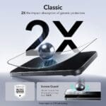 ESR Ultrafit Tempered Glass 2-Pack Clear iPhone 17 Pro