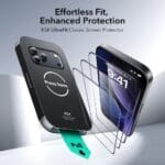 ESR Ultrafit Tempered Glass 2-Pack Clear iPhone 17 Pro Max