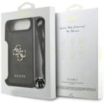 Guess 4G Big Logo Cord Stap Crossbody Black Kryt iPhone 17 Air