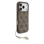 Guess 4G Charm Tone on Tone Brown iPhone 17 Pro Tok