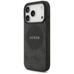 Guess 4G Circle Classic Logo MagSafe Black iPhone 17 Pro Tok