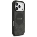 Guess 4G Circle Classic Logo MagSafe Black iPhone 17 Pro Tok