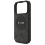 Guess 4G Circle Classic Logo MagSafe Black iPhone 17 Pro Tok