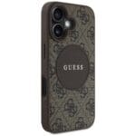 Guess 4G Circle Classic Logo MagSafe Brown iPhone 16 Tok