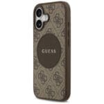 Guess 4G Circle Classic Logo MagSafe Brown iPhone 17 Tok