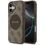 Guess 4G Circle Classic Logo MagSafe Brown iPhone 17 Tok