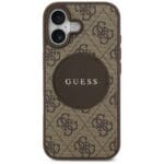 Guess 4G Circle Classic Logo MagSafe Brown iPhone 17 Tok