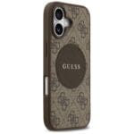 Guess 4G Circle Classic Logo MagSafe Brown iPhone 17 Tok