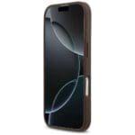 Guess 4G Circle Classic Logo MagSafe Brown iPhone 17 Tok