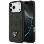 Guess 4G Double Card Triangle Black iPhone 17 Pro Max Tok