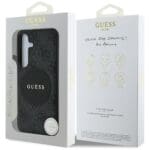Guess 4G Round Patch Classic Logo MagSafe Black Samsung Galaxy S25 Tok