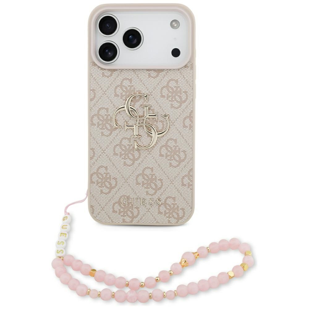 Guess 4G Strap 4G Classic Logo Pink iPhone 17 Pro Max Tok
