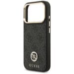 Guess 4G Strass Logo MagSafe Black iPhone 17 Pro Tok