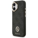 Guess 4G Strass Logo MagSafe Black iPhone 17 Tok