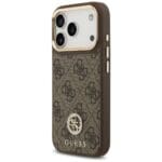 Guess 4G Strass Logo MagSafe Brown iPhone 17 Pro Tok