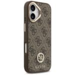 Guess 4G Strass Logo MagSafe Brown iPhone 17 Tok