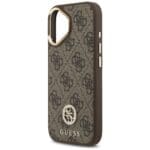 Guess 4G Strass Logo MagSafe Brown iPhone 17 Tok