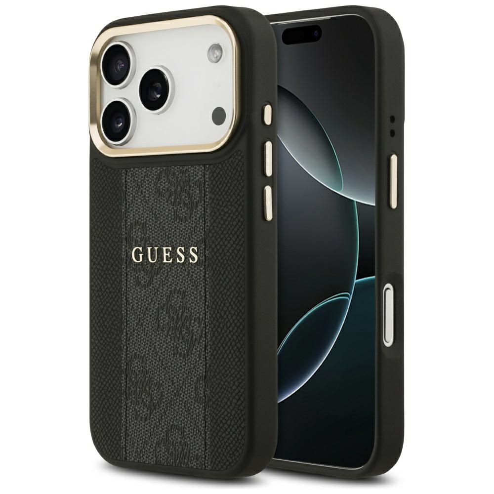 Guess 4G Stripe MagSafe Black iPhone 17 Pro Tok