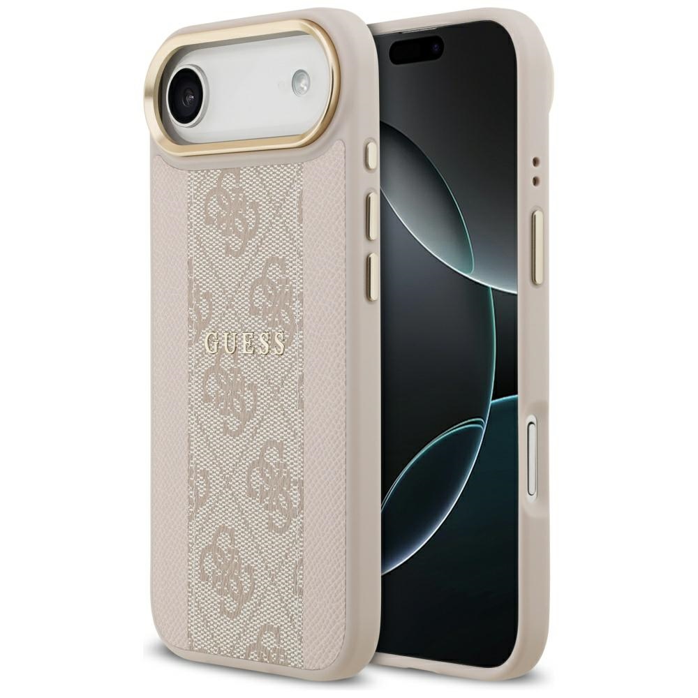 Guess 4G Stripe MagSafe Pink iPhone 17 Air Tok