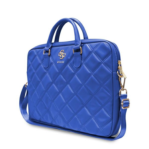 Guess Bag GUCB15ZPSQSSGB 16" Blue Quilted 4G
