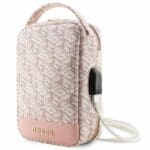 Guess Bag GUHBHGCFSEP Organize Pink GCube Stripe