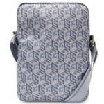 Guess Bag GUTB10HGCFSEB 10" Blue GCube Stripe Tablet Bag