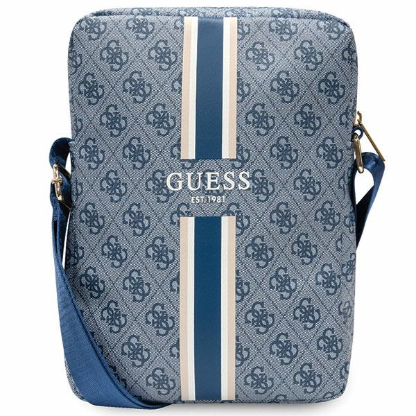 Guess Bag GUTB10P4RPSB 10" Blue 4G Stripes Tablet Bag