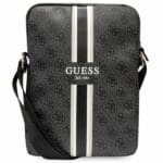 Guess Bag GUTB10P4RPSK 10" Black 4G Stripes Tablet Bag