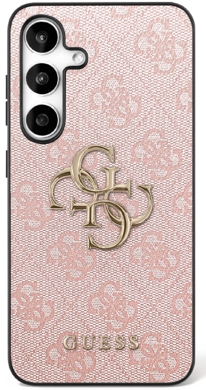 Guess Big 4G Classic Logo Pink Samsung Galaxy S25 Fe Tok