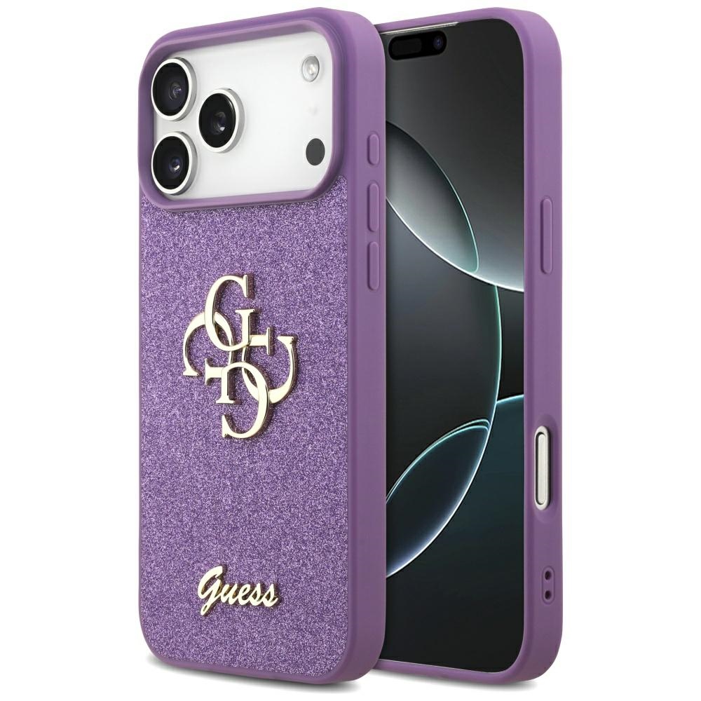 Guess Fixed Glitter Big 4G Lilac iPhone 17 Pro Max Tok