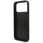 Guess Grained Ring MagSafe Black iPhone 17 Pro Max Tok