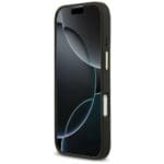 Guess Grained Strass Logo MagSafe Black iPhone 17 Tok