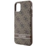 Guess GUHCN61P4SNW Brown Hardcase 4G Stripe iPhone 11/XR Tok