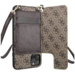 Guess GUHCN65CB4GB Brown Hardcase 4G Crossbody iPhone 11 Pro Max Tok