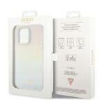 Guess GUHCP13XHDECMI Hardcase IML Faceted Mirror Disco Iridescen iPhone 13 Pro Max Tok