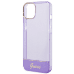 Guess GUHCP14SHGCOU Purple Hardcase Translucent iPhone 13/14/15 Tok