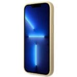 Guess GUHCP14SHGGSHD Gold Hardcase Glitter Script iPhone 13/14/15 Tok