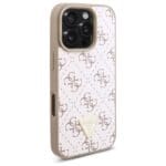 Guess GUHCP16LPG4GPH White Hardcase New 4G Triangle iPhone 16 Pro Tok