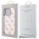 Guess GUHCP16LPG4GPH White Hardcase New 4G Triangle iPhone 16 Pro Tok