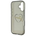 Guess GUHCP16MHCHGSPK Black Hardcase IML Heart iPhone 16 Plus Tok