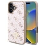Guess GUHCP16MPG4GPH White Hardcase New 4G Triangle iPhone 16 Plus Tok